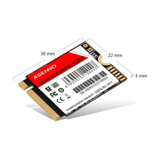 ASENNO G43 NVMe SSD Solid State Drive